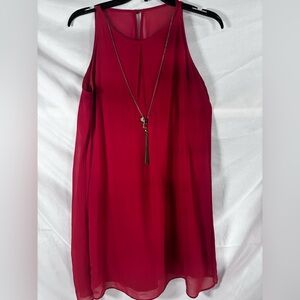 by & by‎ Elegant Red Mini Dress